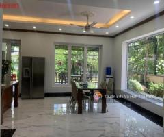 Biệt thự song lập Hoa Sữa, Vinhomes Riveside, thang máy, view sông, có hầm, 260m2 - 4