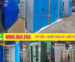 Tủ đựng đồ nghề vật tư 5 ngăn 2 cánh - 4