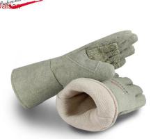 Găng tay chịu nhiệt sợi Carbon Fiber (500°C) màu xanh lá - 3