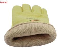 Găng tay chịu Nhiệt độ cao Fiber 500°C màu vàng - 3
