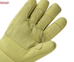 Găng tay chịu Nhiệt độ cao Fiber 500°C màu vàng - 4