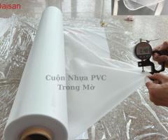 Màng nhựa pvc nhám mờ bán sỉ nguyên cuộn giá sỉ tại xưởng