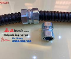 Khớp nối ống ruột gà lõi thép kết nối ống, chịu lực chống va đập - 3