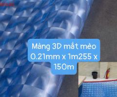 Màng pvc dẻo 3D mắt mèo nhiều màu giá tốt - 4