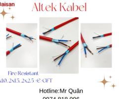Cáp Chống Cháy Chống Nhiễu 2x0.75+E+GFT Altek Kabel - 2