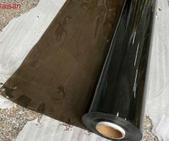 màng nhựa dẻo trong suốt pvc màu xám khói - 2