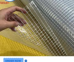 Nhựa dẻo pvc kẹp lưới sợi polyester - bạt che - 2