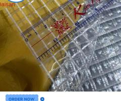 Nhựa dẻo pvc kẹp lưới sợi polyester - bạt che - 3