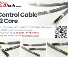 Altek Kabel: Cáp điều khiển 12x0.5, 12x0.75, 12x1.0, 12x1.5 - 2