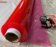Màng pvc dẻo màu hồng - nổi bật, ngọt ngào, tinh tế