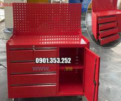Xe đẩy, tủ đựng đồ nghề 5 ngăn - 3