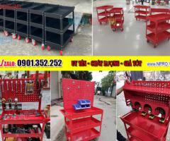 Tìm hiểu xe đẩy 3 ngăn chuyên đựng đồ nghề vật tư
