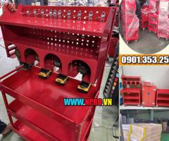 Tìm hiểu xe đẩy 3 ngăn chuyên đựng đồ nghề vật tư - 4
