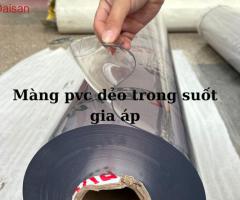 màng nhựa pvc dẻo - vải đựng chăn màn, áo vest - 3