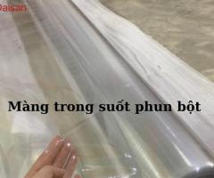 màng nhựa pvc dẻo - vải đựng chăn màn, áo vest - 4