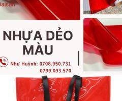 màng nhựa pvc dẻo trong suốt nhiều màu - 3