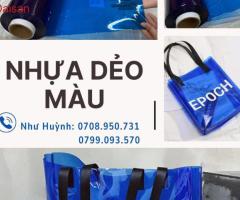 màng nhựa pvc dẻo trong suốt nhiều màu - 4