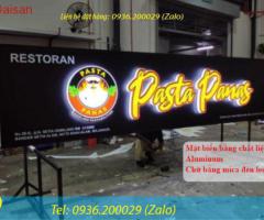 Biển bảng hiệu quảng cáo ốp nhôm Alu gắn chữ nổi là gì? - 3