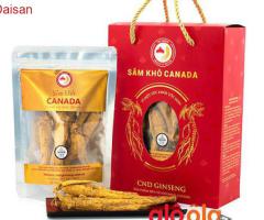 Sâm khô Canada MEDIUM(12-18g) nguyên củ chính hãng