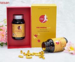 Viên Nhân Sâm Tăng Cường Sức Khỏe CND GINSENG gold, Lọ 60 viên