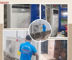 Lắp Máy Lạnh Tủ Đứng LG Cho Văn Phòng Tại LONG AN