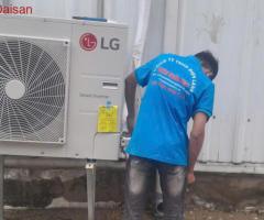 Lắp Máy Lạnh Tủ Đứng LG Cho Văn Phòng Tại LONG AN - 2