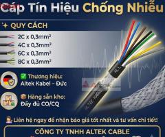 Dây cáp tín hiệu chống nhiễu tiết diện 0.3mm - 6 lõi