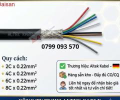 Dây cáp tín hiệu chống nhiễu tiết diện 0.3mm - 6 lõi - 2
