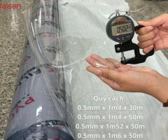 Màng nhựa pvc dẻo trong suốt- sẵn kho số lượng lớn, giá sỉ tận gốc - 4