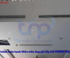 Thi công & cung cấp máy lạnh giấu trần nối ống gió tại chung cư