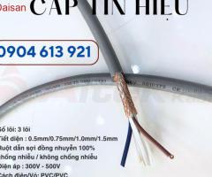 Dây 3 lõi, cáp tín hiệu 3 lõi rvv rvvp Altek Kabel - 3