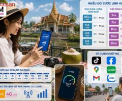eSIM Campuchia tốc độ cao, giá rẻ, dùng được TikTok - 3
