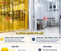 Rèm nhựa PVC ngăn lạnh- hàng sẵn kho, giao nhanh toàn quốc - 2