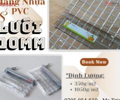 Một số ứng dụng của pvc lưới 10mm