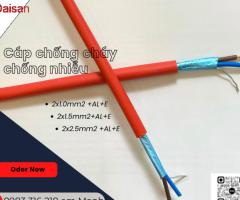 Cáp chống cháy Altek kabel chống nhiễu 2x1.0, 2x1.5, 2x2.5 mm2