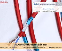 Cáp chống cháy chống nhiễu 2x1.5 Altek Kabel giá ưu đãi, sỉ lẻ toàn quốc