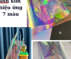 cơ sở sản xuất màng nhựa pvc hologram 7 màu – Hà Nội