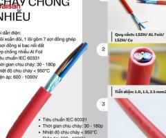 Cáp chống cháy chống nhiễu LSZH Altek Kabel