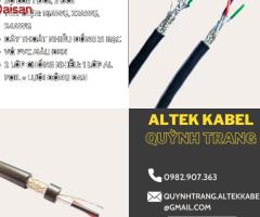 Giá tốt nhất) Cáp tín hiệu RS485 vặn xoắn 2 lớp chống nhiễu Altek Kabel 1 Pair/ 2 Pair 18,22,24AWG - 2