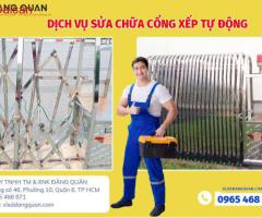 Dịch vụ sửa cổng xếp inox tại Đồng Nai 0965 468 871