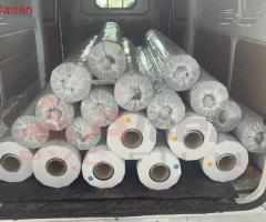 Màng nhựa PVC - Rèm Màu Vàng Dày 1mm - 6