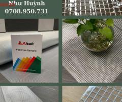 màng nhựa pvc mua ở đâu - kẹp lưới polyester - 2