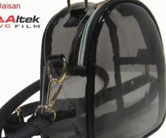 Màng pvc trong màu đen hàng có sẵn tại kho - 3