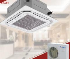 Thi công ống đồng cho Điều hòa âm trần cassette GREE 5HP cam kết chất lượng cao, đạt thẩm mỹ