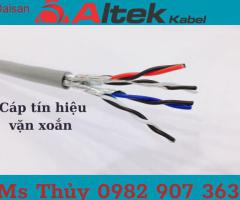 Cáp tín hiệu vặn xoắn Altek Kabel – hệ thống báo cháy Fire Alarm