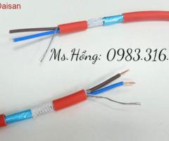 Cáp chống cháy 2C lõi đồng chống nhiễu