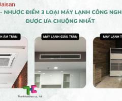 3 loại máy lạnh công nghiệp được ưa chuộng sử dụng nhiều nhất