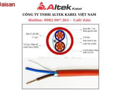 Cáp chống cháy chống nhiễu Altek Kabel báo động, báo cháy giải pháp an toàn - 3