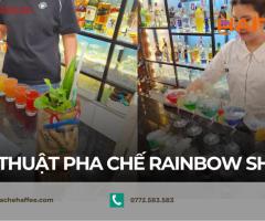 Khám phá nghệ thuật pha chế rainbow shot đẹp mắt