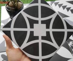 Gạch bông men vuông nhập khẩu kích thước 200*200mm 20111 - 3